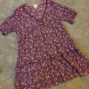 Cute Burgundy’s Fall Dress Size Large